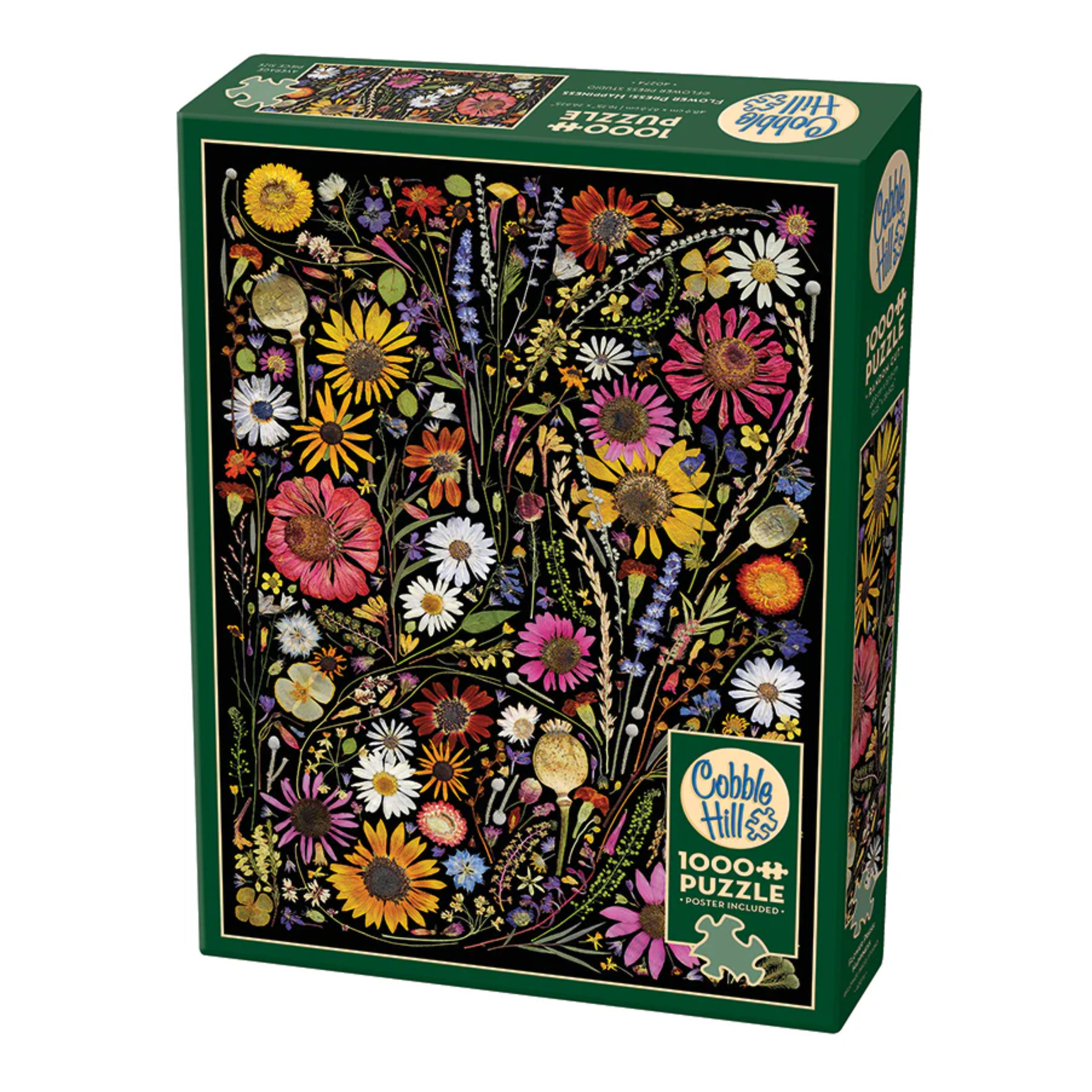 Cobble Hill: Flower Press Happiness 1000 piece Puzzle